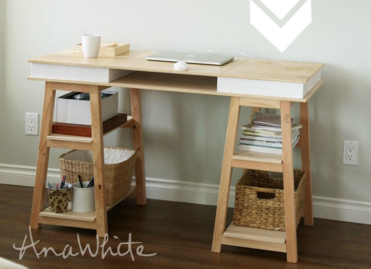 Best ideas about DIY Desk Storage
. Save or Pin DIY Desk 15 Easy Ways to Build Your Own Bob Vila Now.