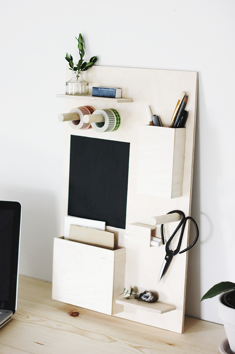 Best ideas about DIY Desk Storage
. Save or Pin DIY Desk Organizer The Merrythought Now.