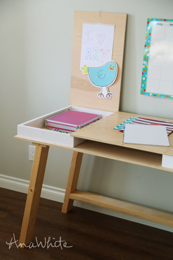 Best ideas about DIY Desk Storage
. Save or Pin Ana White Now.