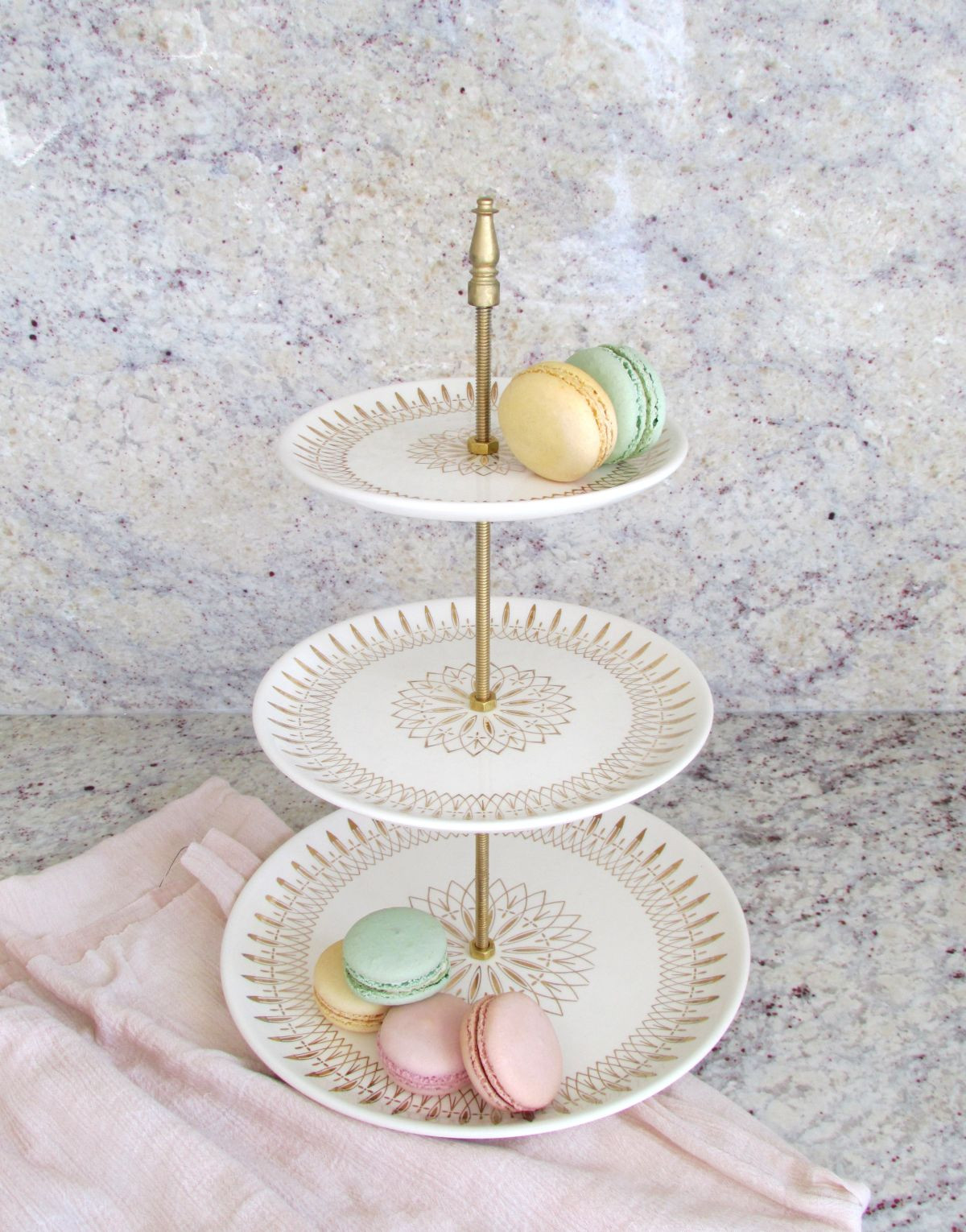 Best ideas about DIY Dessert Stands
. Save or Pin DIY Tiered Dessert Stand Now.
