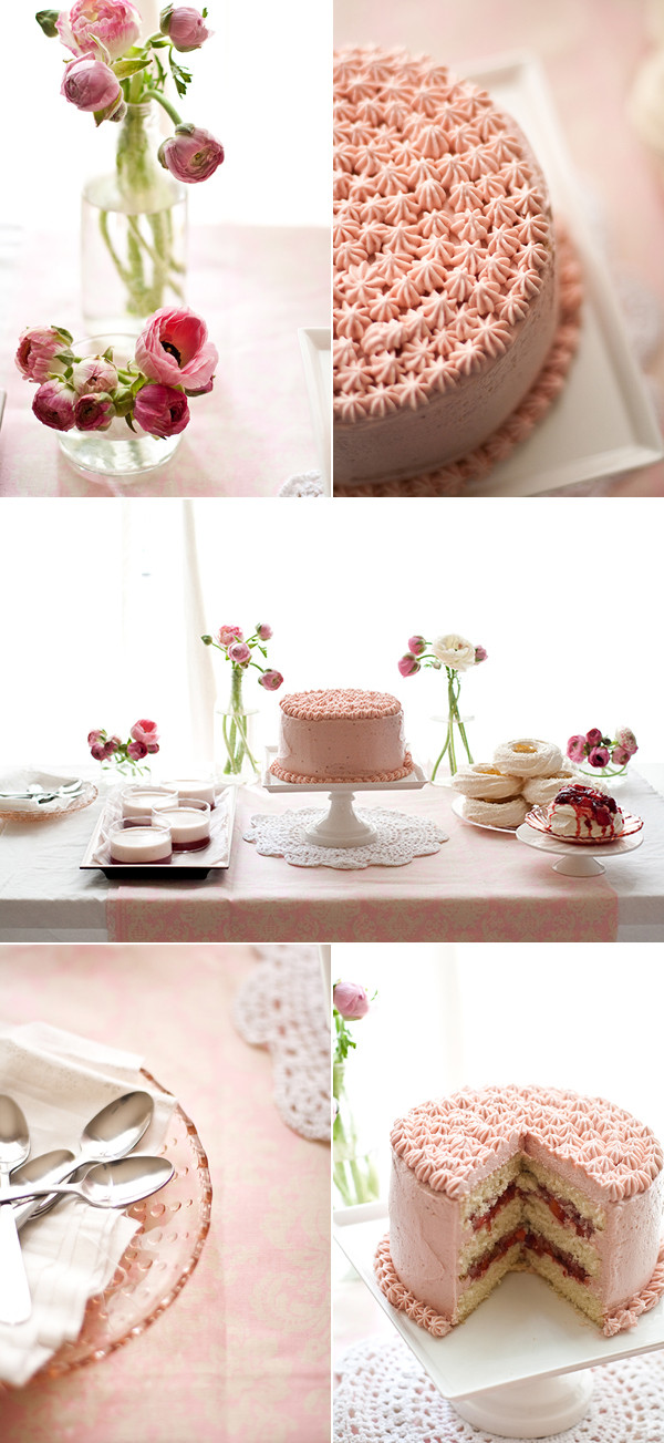 Best ideas about DIY Dessert Table
. Save or Pin DIY Pink and White Dessert Table Inspiration Rhiannon Bosse Now.