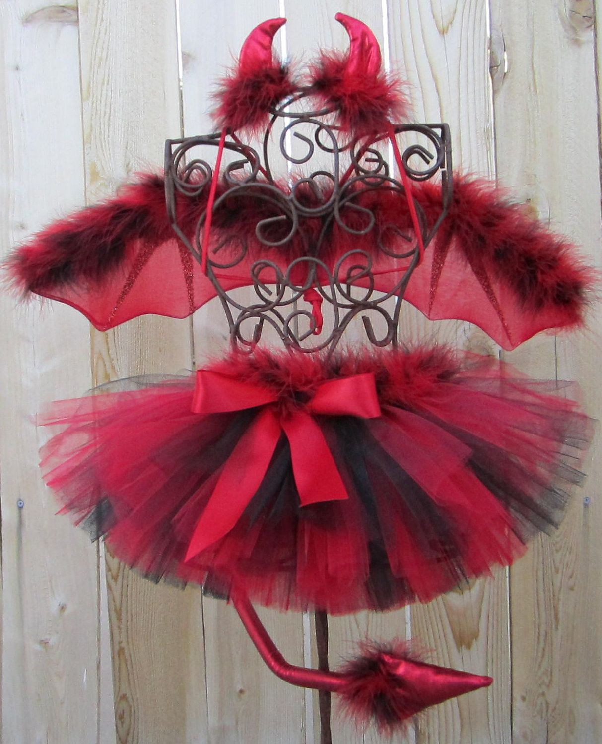 Best ideas about DIY Devil Halloween Costume
. Save or Pin SALE SHE DEVIL Costume Tutu Set ncludes Tutu by Now.