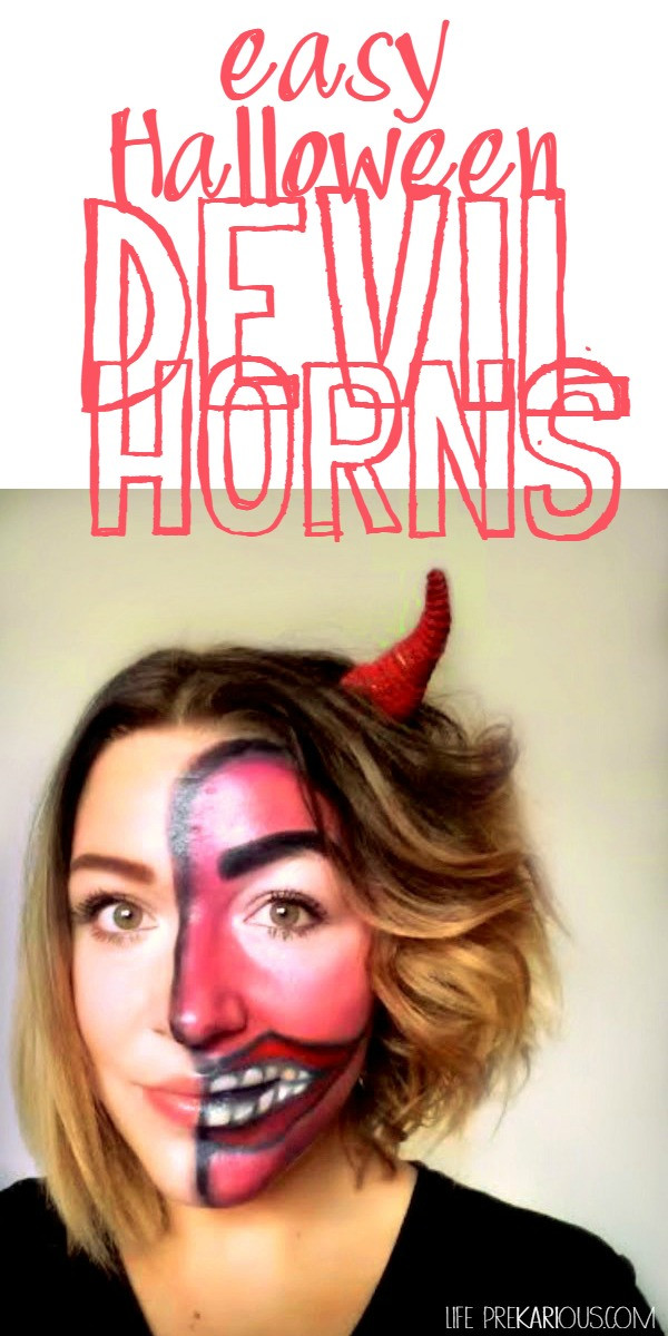 Best ideas about DIY Devil Horns
. Save or Pin Easy Halloween Costume DIY Devil Horns Rad the rest Now.