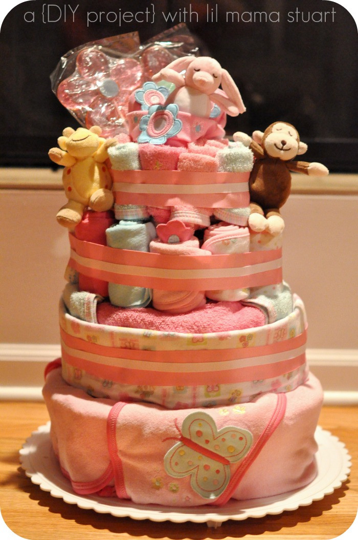 Best ideas about DIY Diaper Cake
. Save or Pin a day with lil mama stuart DIY Diaper Cake with Picture Now.