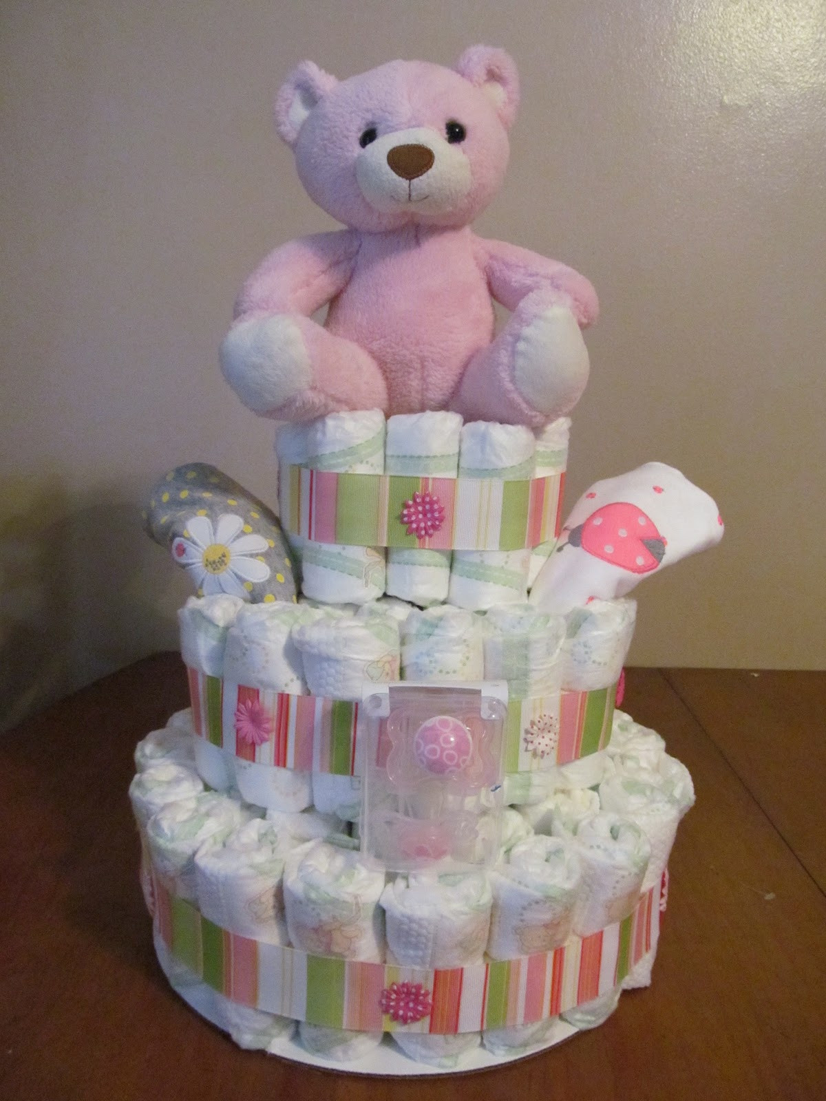 Best ideas about DIY Diaper Cake
. Save or Pin Talented Terrace Girls DIY Thursday Diaper Cake tutorial Now.
