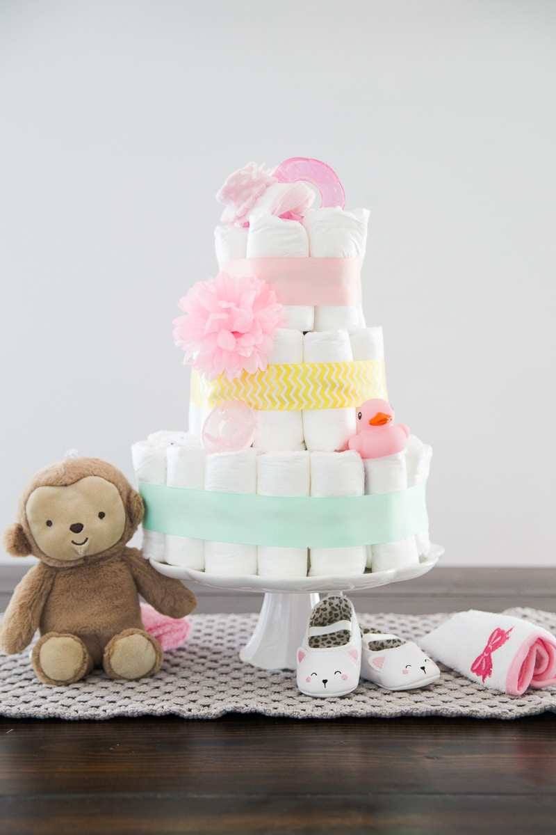 Best ideas about DIY Diaper Cake
. Save or Pin How to Make a Diaper Cake Now.