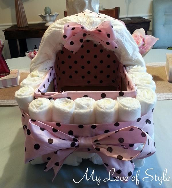 Best ideas about DIY Diaper Cake
. Save or Pin DIY Bassinet Diaper Cake Tutorial Now.