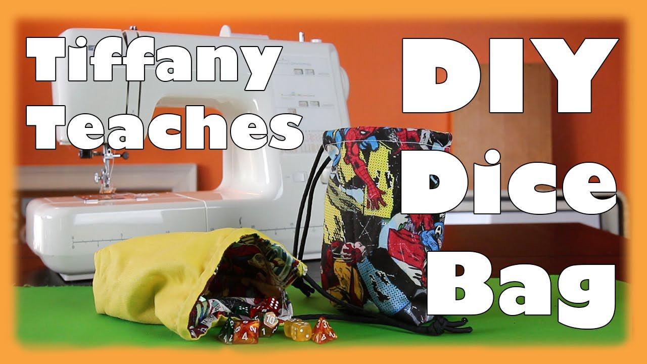 Best ideas about DIY Dice Bag
. Save or Pin Tiffany Teaches DIY Dice Bag Tutorial Now.