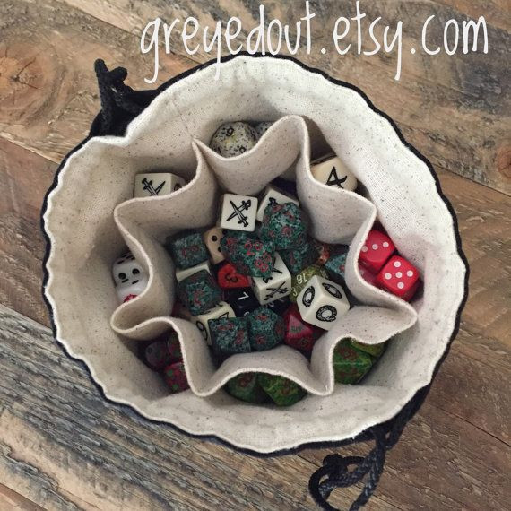 Best ideas about DIY Dice Bag
. Save or Pin Dice Bag of Nine Pockets RPG stuff Now.