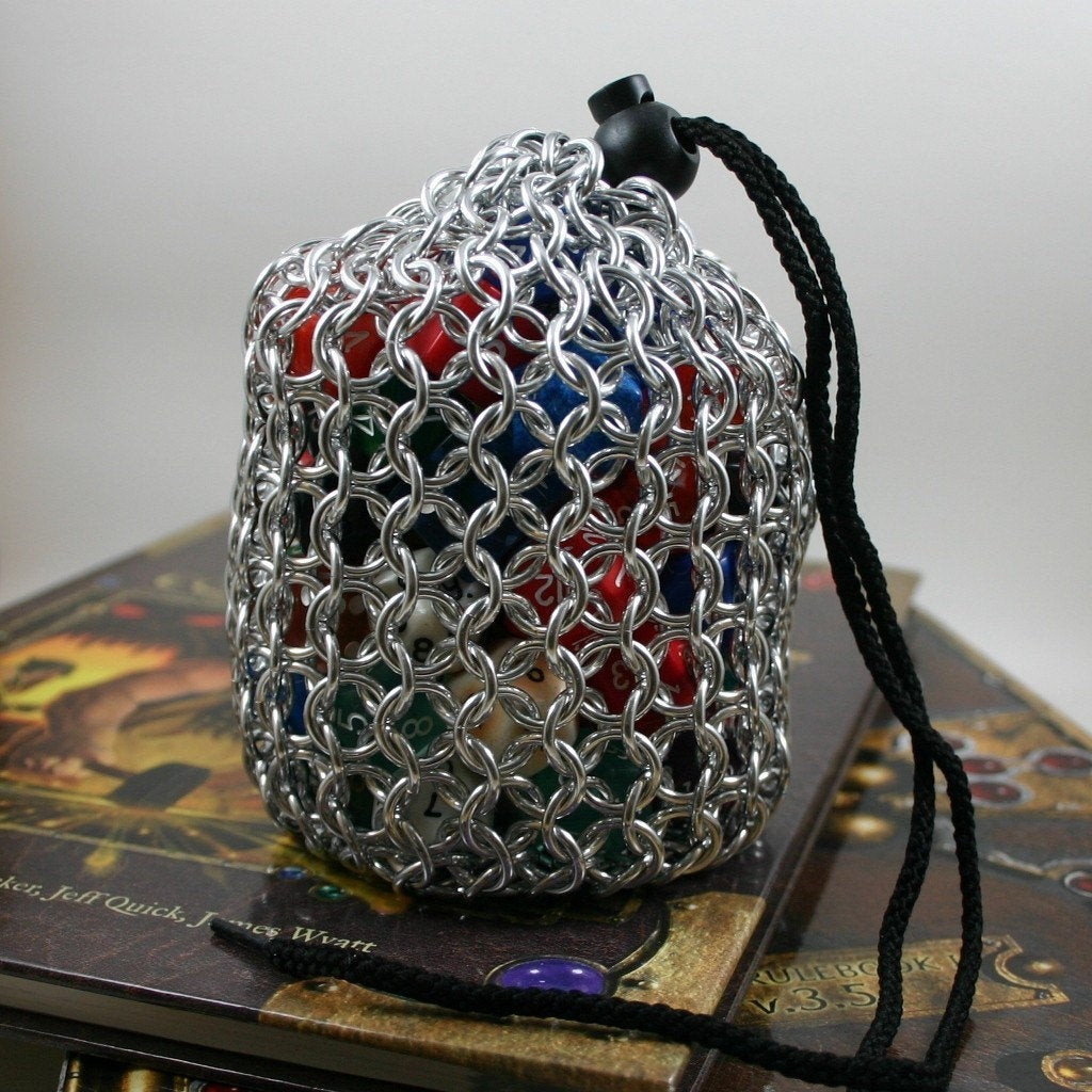 Best ideas about DIY Dice Bag
. Save or Pin Chainmail Dice Bag Medium Now.