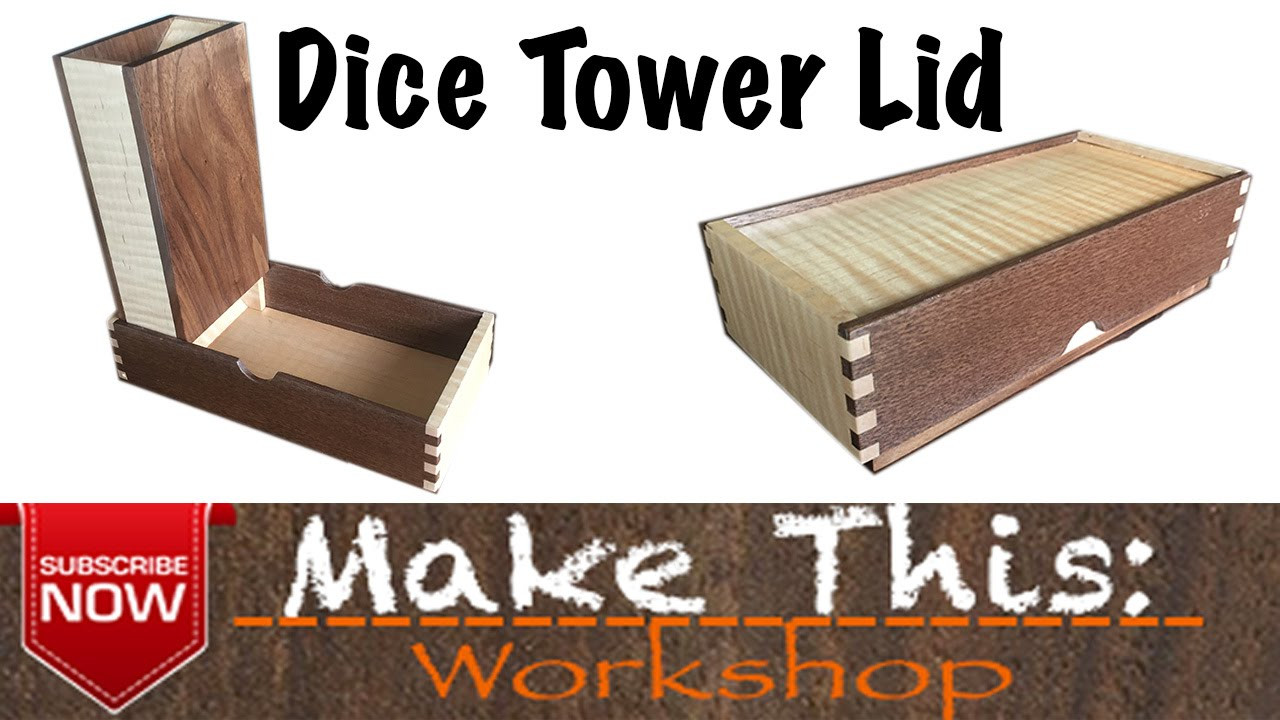 Best ideas about DIY Dice Tower Plans
. Save or Pin Make This Dice Tower Lid Tray Now.