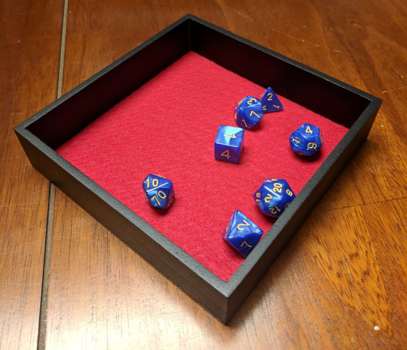 Best ideas about DIY Dice Tray
. Save or Pin DIY Dice Rolling Tray – Less Than $2 – Zach DeGeorge Now.