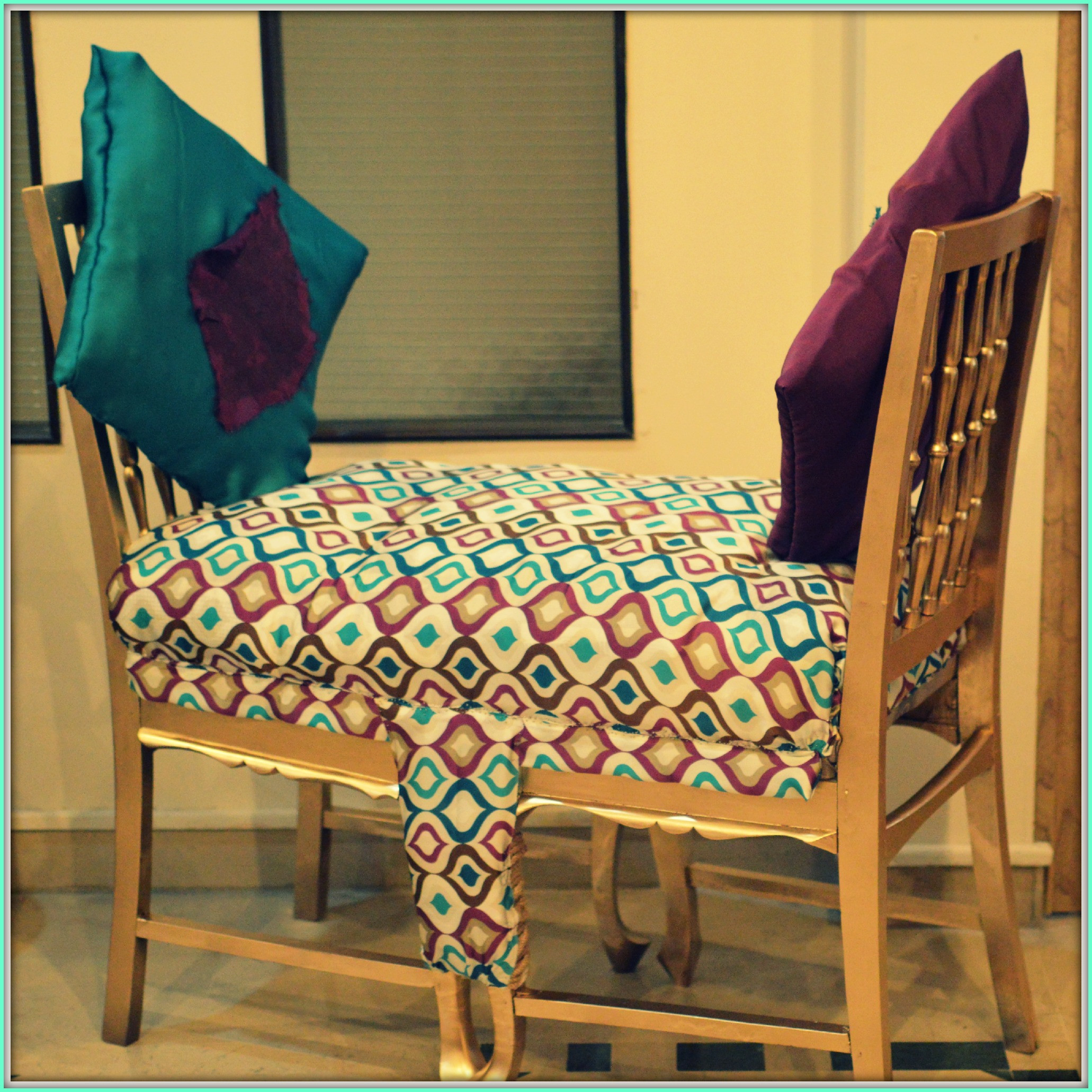 Best ideas about DIY Dining Chairs
. Save or Pin DIY Dining Room Chairs Transformed Into a Bench Now.
