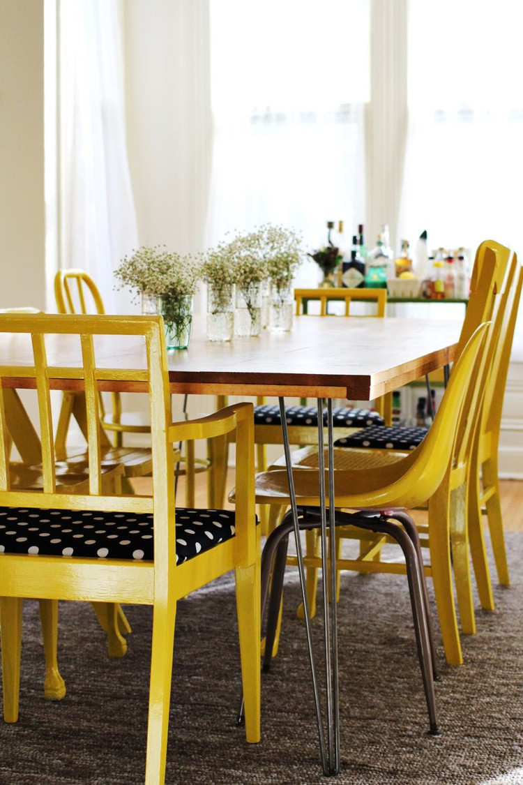 Best ideas about DIY Dining Room Chair
. Save or Pin Home DIY Dining Room Table and Mismatched Chairs Now.