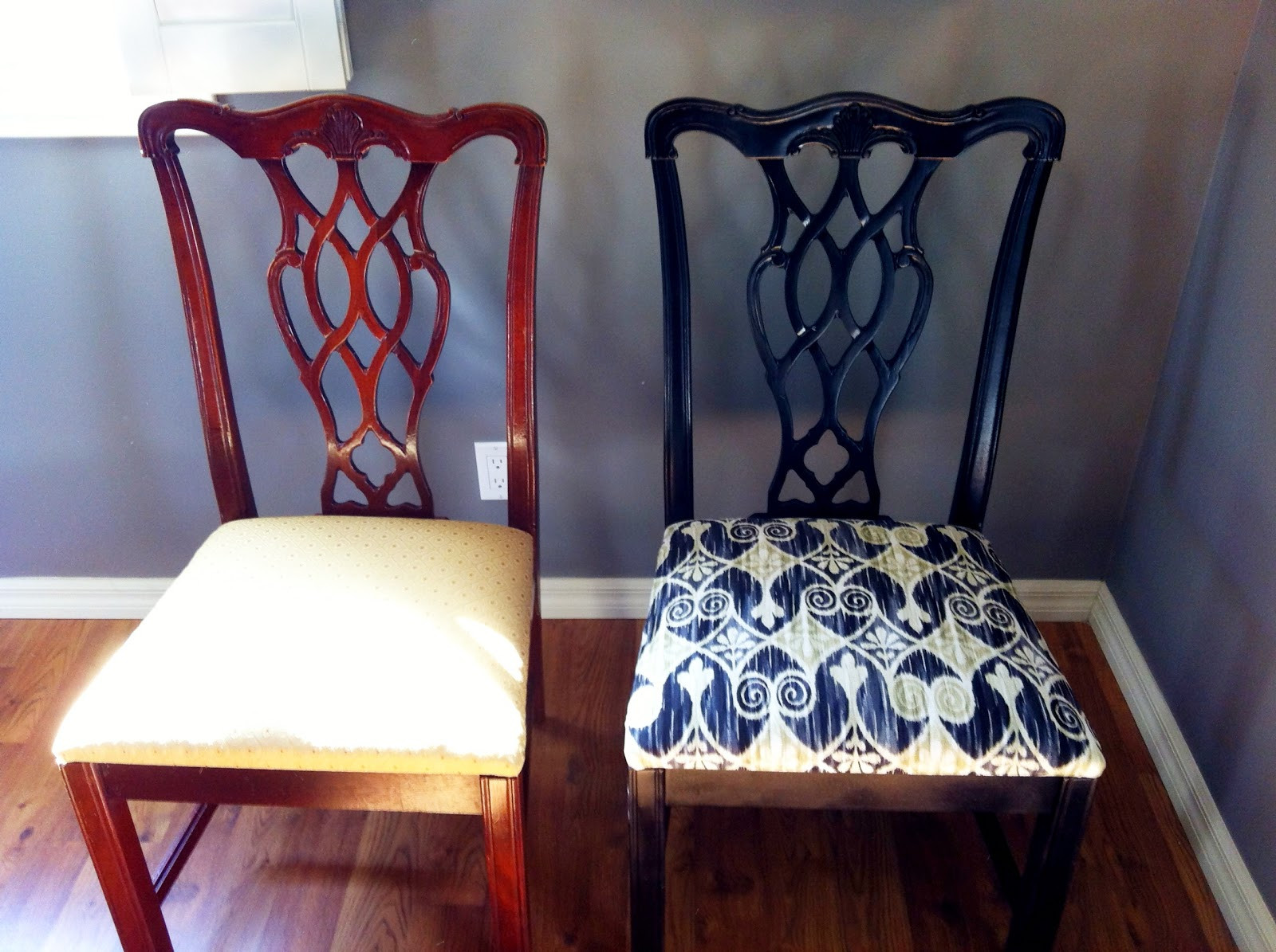 Best ideas about DIY Dining Room Chair
. Save or Pin Living My Style DIY Dining Room Chair Makeover Now.