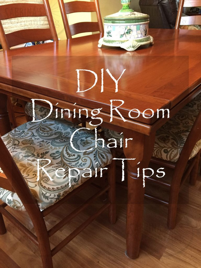 Best ideas about DIY Dining Room Chairs
. Save or Pin DIY Dining Room Chair Repair Tips Now.