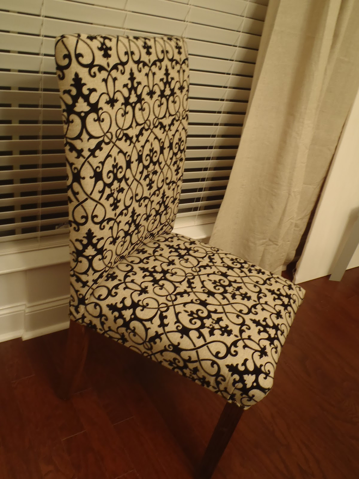 Best ideas about DIY Dining Room Chairs
. Save or Pin Lazy Liz on Less DIY Dining chairs finally finished them Now.