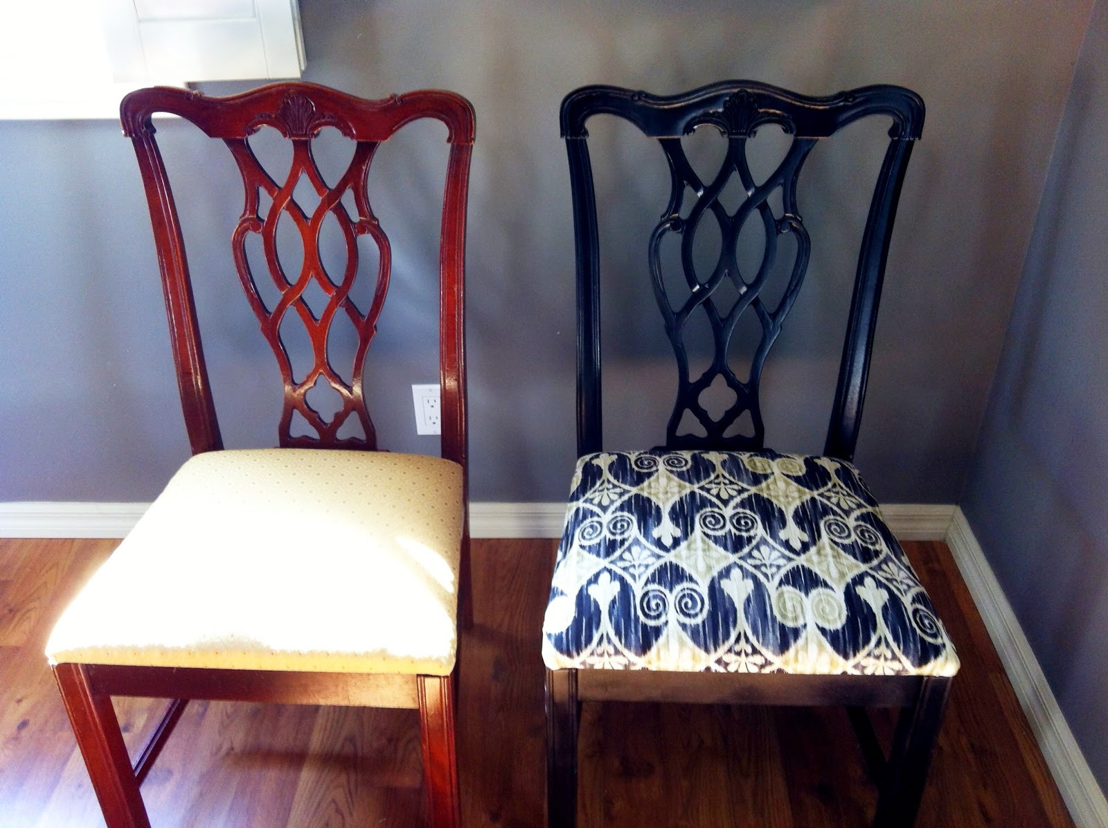 Best ideas about DIY Dining Room Chairs
. Save or Pin Living My Style DIY Dining Room Chair Makeover Now.