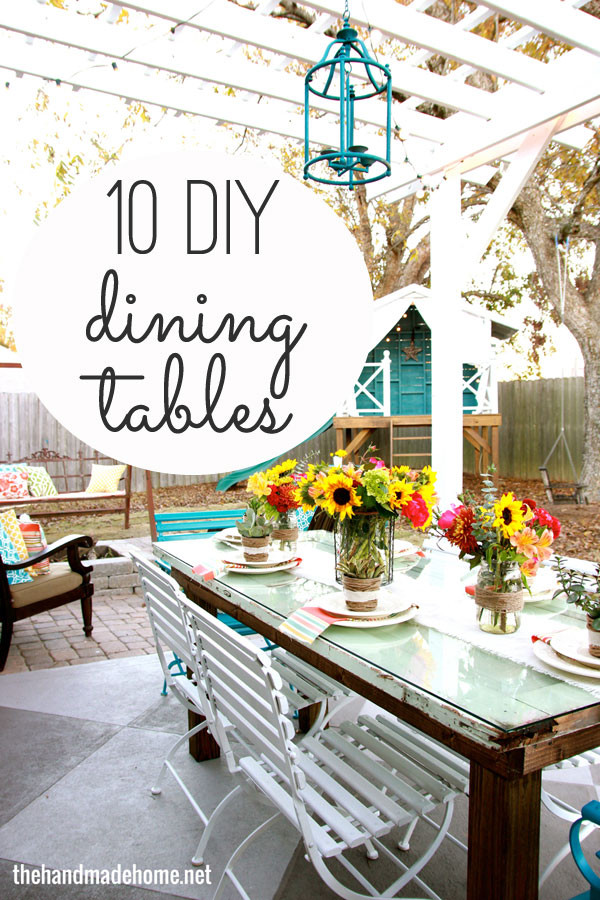 Best ideas about DIY Dining Table Ideas
. Save or Pin 10 DIY dining table ideas build your own table Now.