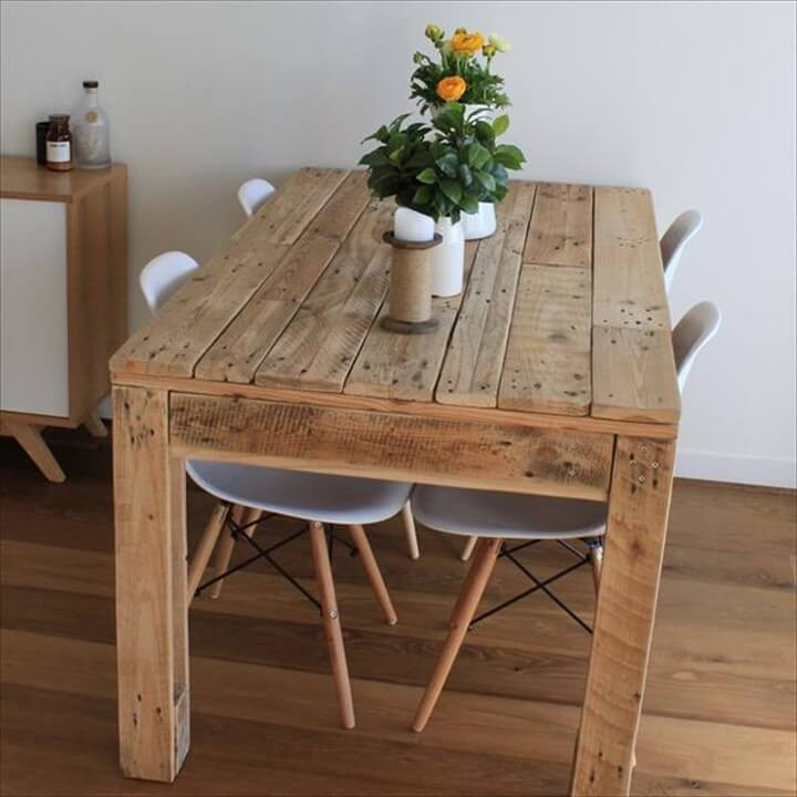 Best ideas about DIY Dining Table
. Save or Pin 58 DIY Pallet Dining Tables Now.