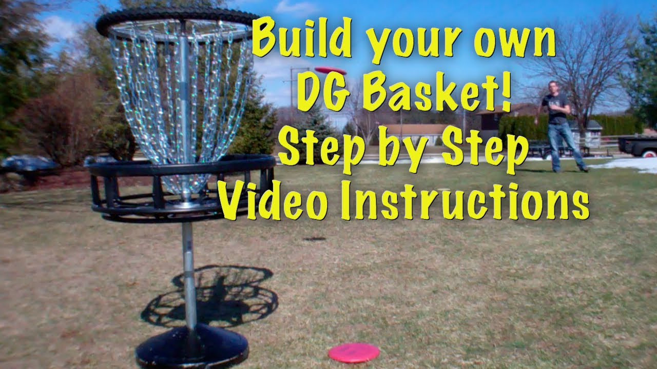 Best ideas about DIY Disc Golf Basket
. Save or Pin How to Build a Disc Golf Basket Step by Step Video Now.