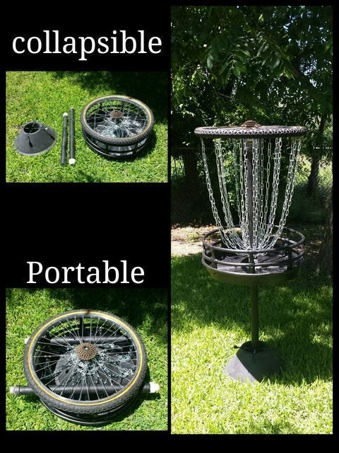 Best ideas about DIY Disc Golf Basket
. Save or Pin UPDATE DIY Disc Golf Basket discgolf Now.