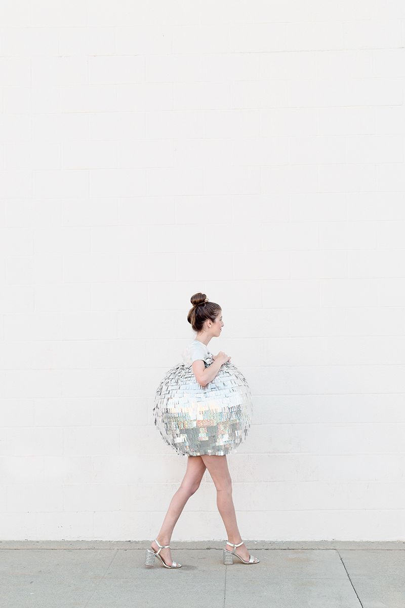 Best ideas about DIY Disco Costume
. Save or Pin DIY Disco Ball Costume Now.