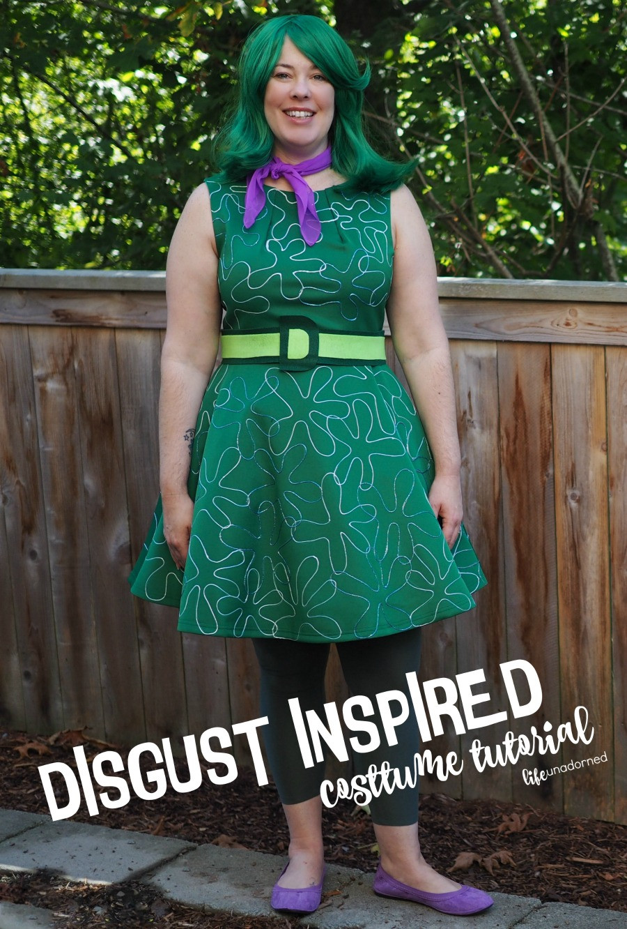 Best ideas about DIY Disgust Costume
. Save or Pin Inside Out Disgust Costume No Sew Tutorial Now.