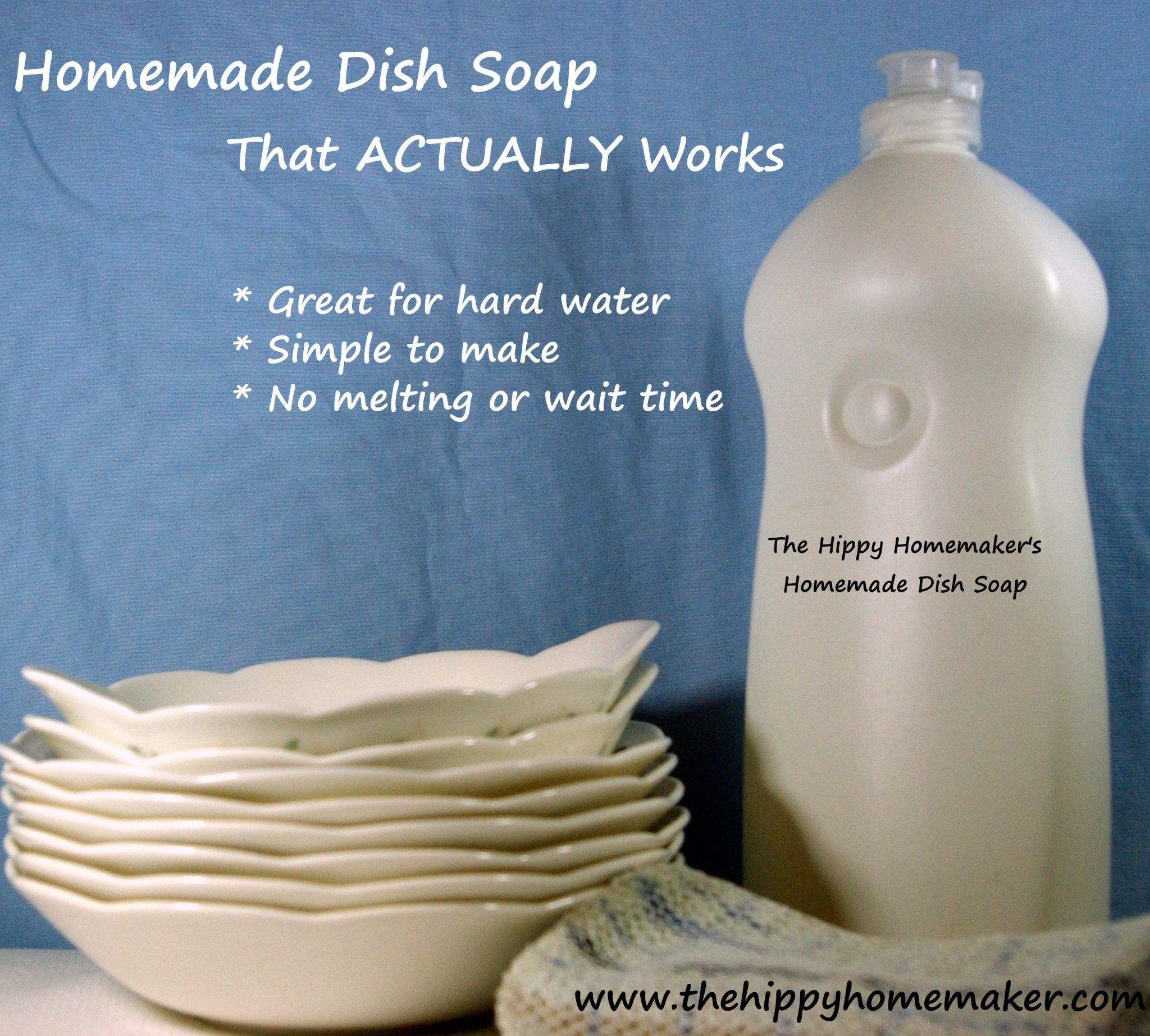 Best ideas about DIY Dish Soap
. Save or Pin DIY Dish Soap that works Simple no melting and no waiting Now.