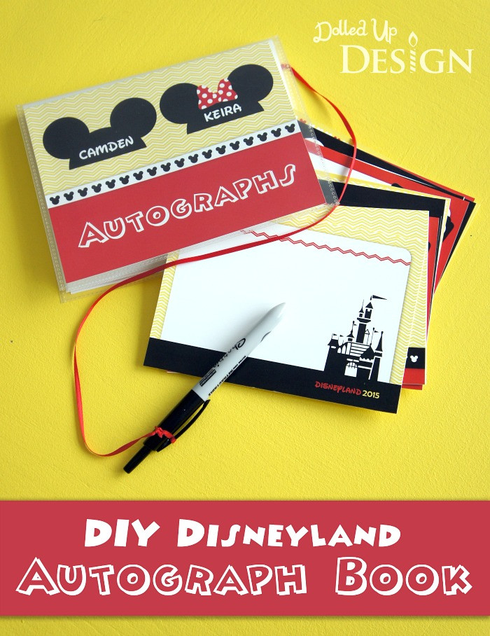 Best ideas about DIY Disney Autograph Book
. Save or Pin DIY Disney Autograph Books Moms & Munchkins Now.