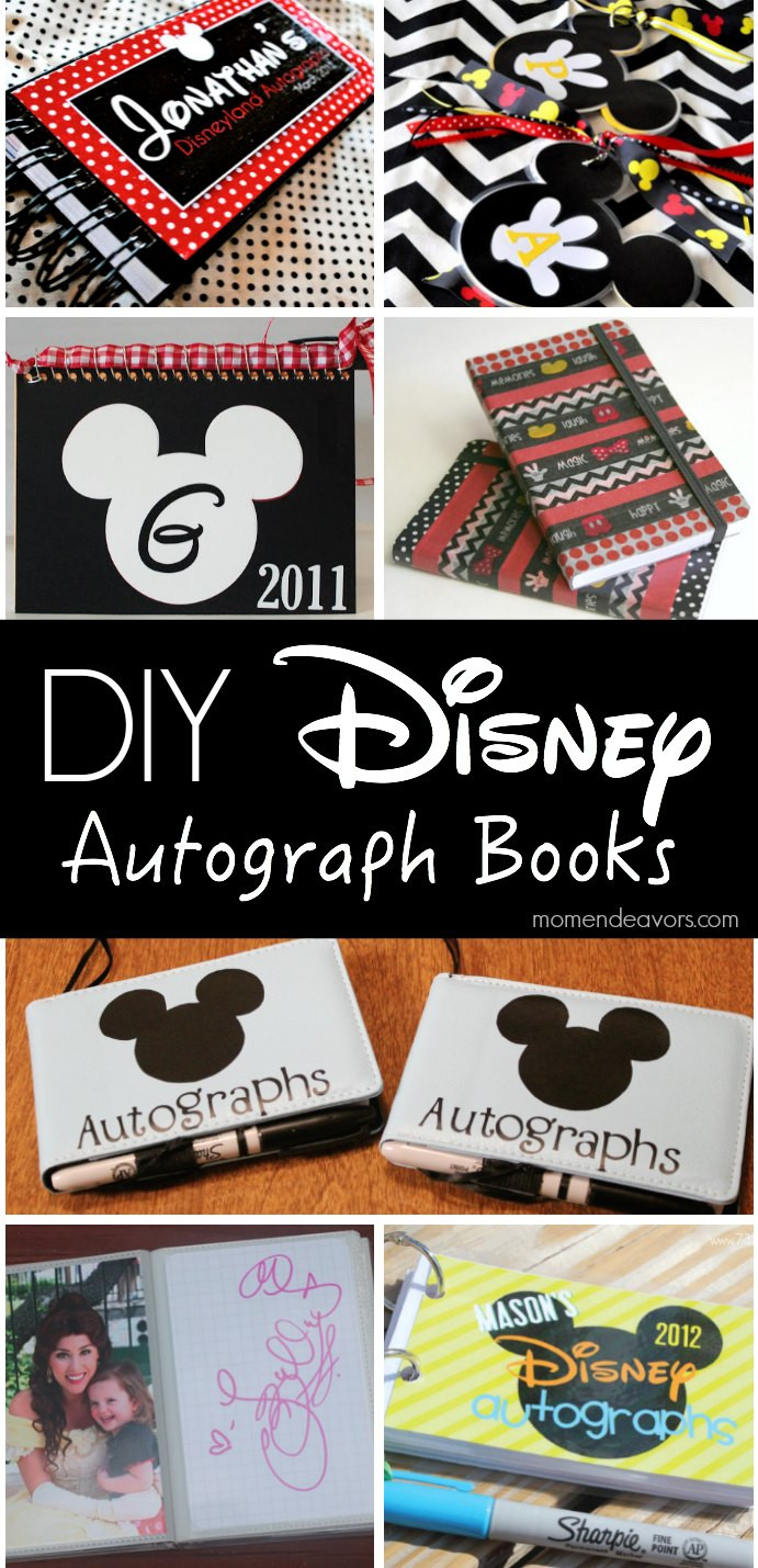 Best ideas about DIY Disney Autograph Book
. Save or Pin 10 DIY Disney Autograph Books Now.