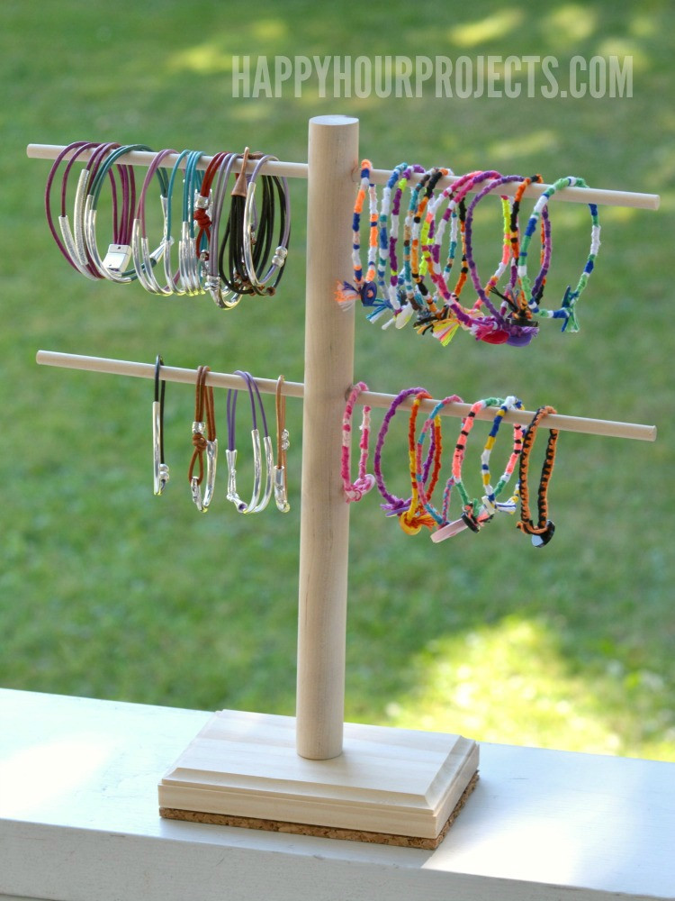 Best ideas about DIY Display Stand
. Save or Pin DIY Jewelry Display Stand Happy Hour Projects Now.