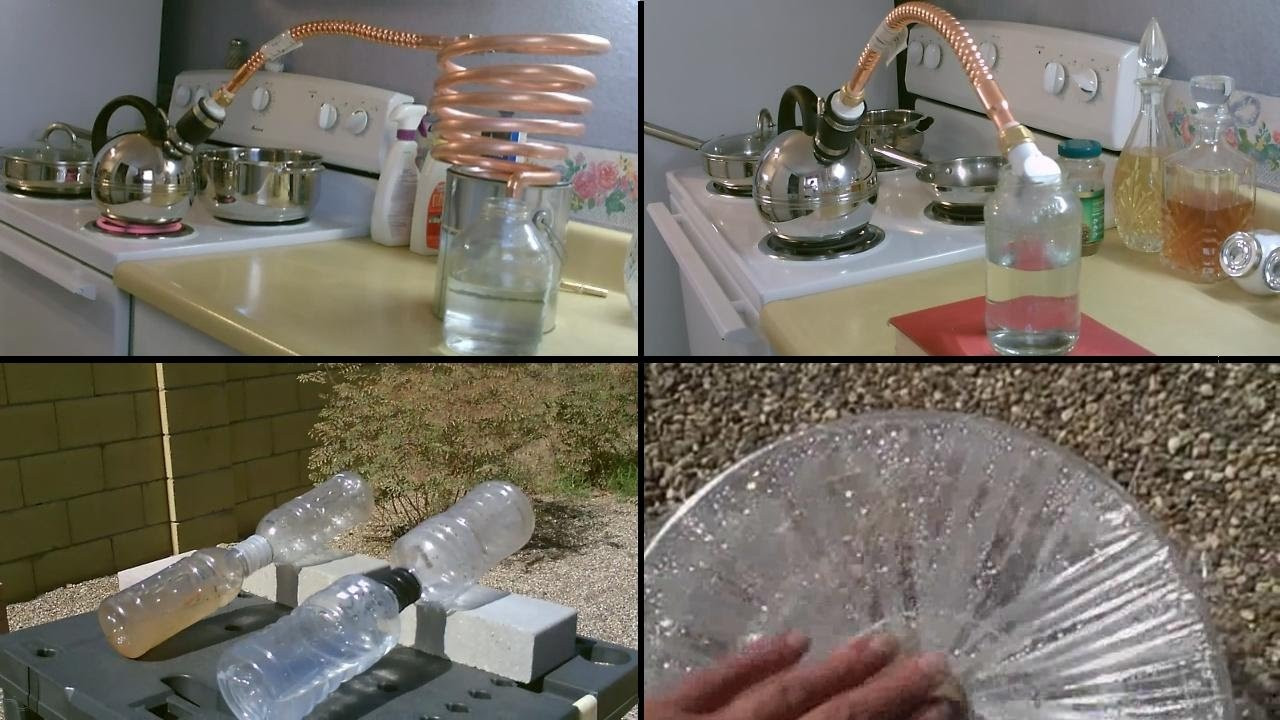 Best ideas about DIY Distilled Water
. Save or Pin DIY Water Distilling 4 ways 2 stove top 2 solar Now.