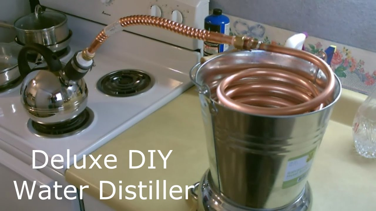 Best ideas about DIY Distilled Water
. Save or Pin Homemade Water Distiller The Deluxe DIY "pure water Now.