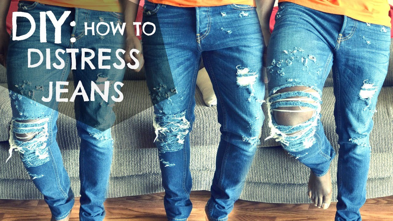 Best ideas about DIY Distressed Jeans
. Save or Pin DIY How To Distressed Jeans Tutorial dyrandoms Now.