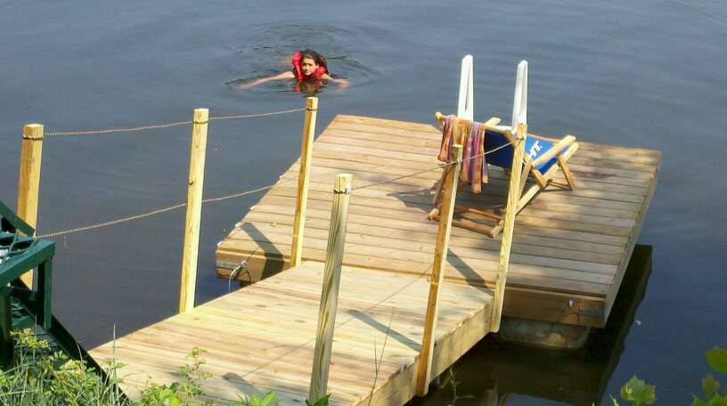 Best ideas about DIY Dock Plans
. Save or Pin Floating Dock with Barrels UPDATED Now.