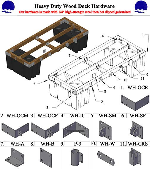 Best ideas about DIY Dock Plans
. Save or Pin Build DIY Wood floating dock kits PDF Plans Wooden Now.