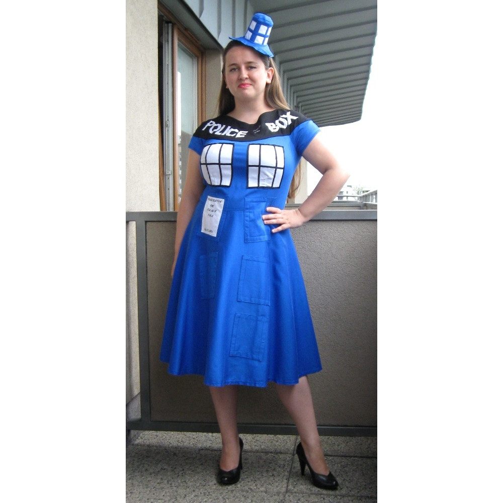 Best ideas about DIY Doctor Who Costume
. Save or Pin Elfka s TARDIS dress – Sewing Projects Now.