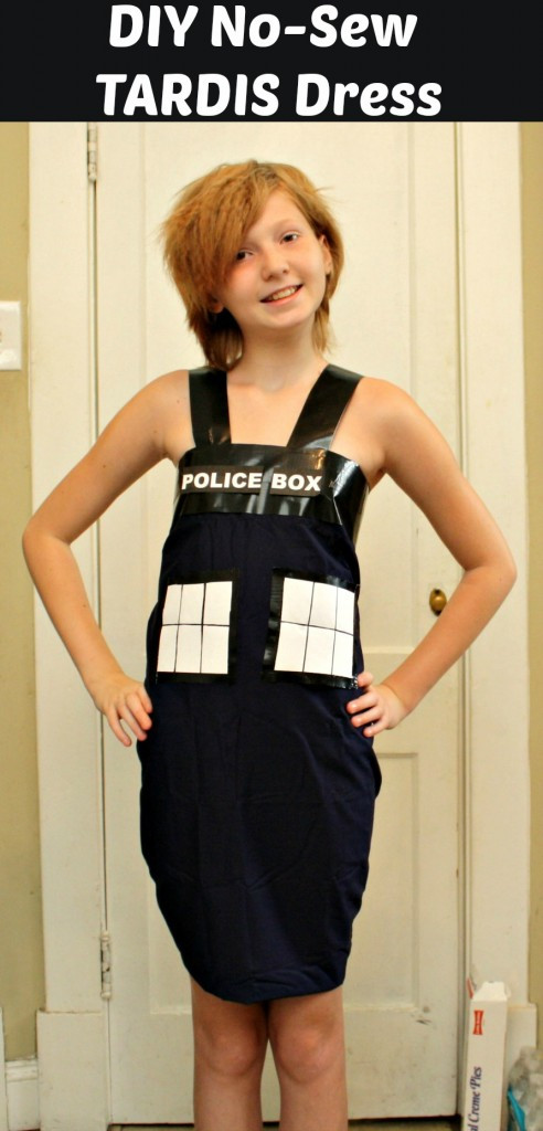 Best ideas about DIY Doctor Who Costume
. Save or Pin DIY Tardis Costume From Dr Who No Sew – Slap Dash Mom Now.