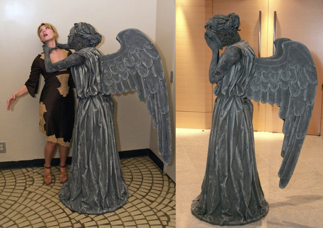 Best ideas about DIY Doctor Who Costume
. Save or Pin DIY Doctor Who Weeping Angel costume looks terrifyingly Now.