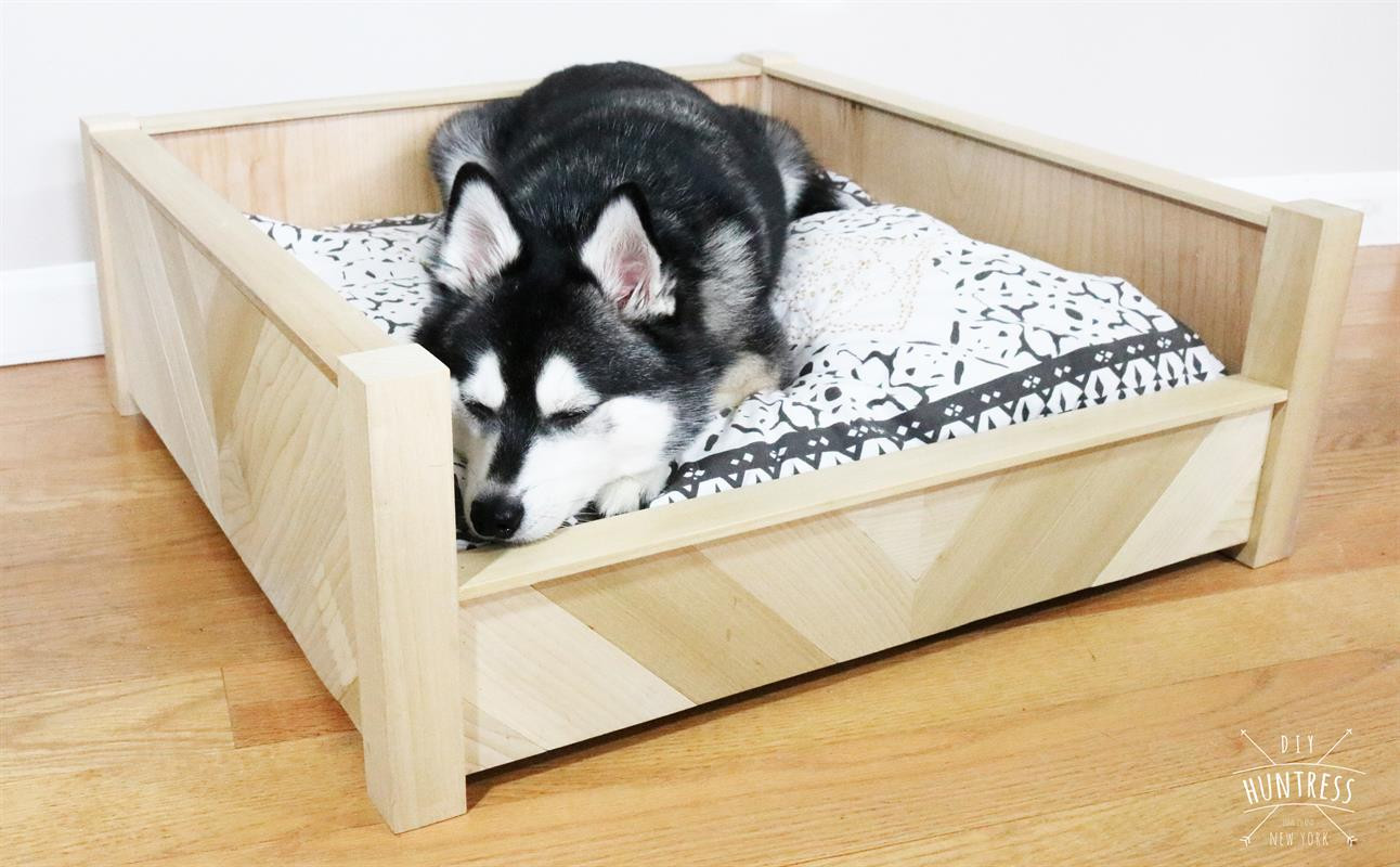 Best ideas about DIY Dog Bed Plans
. Save or Pin DIY Chevron Wooden Dog Bed buildsomething Now.