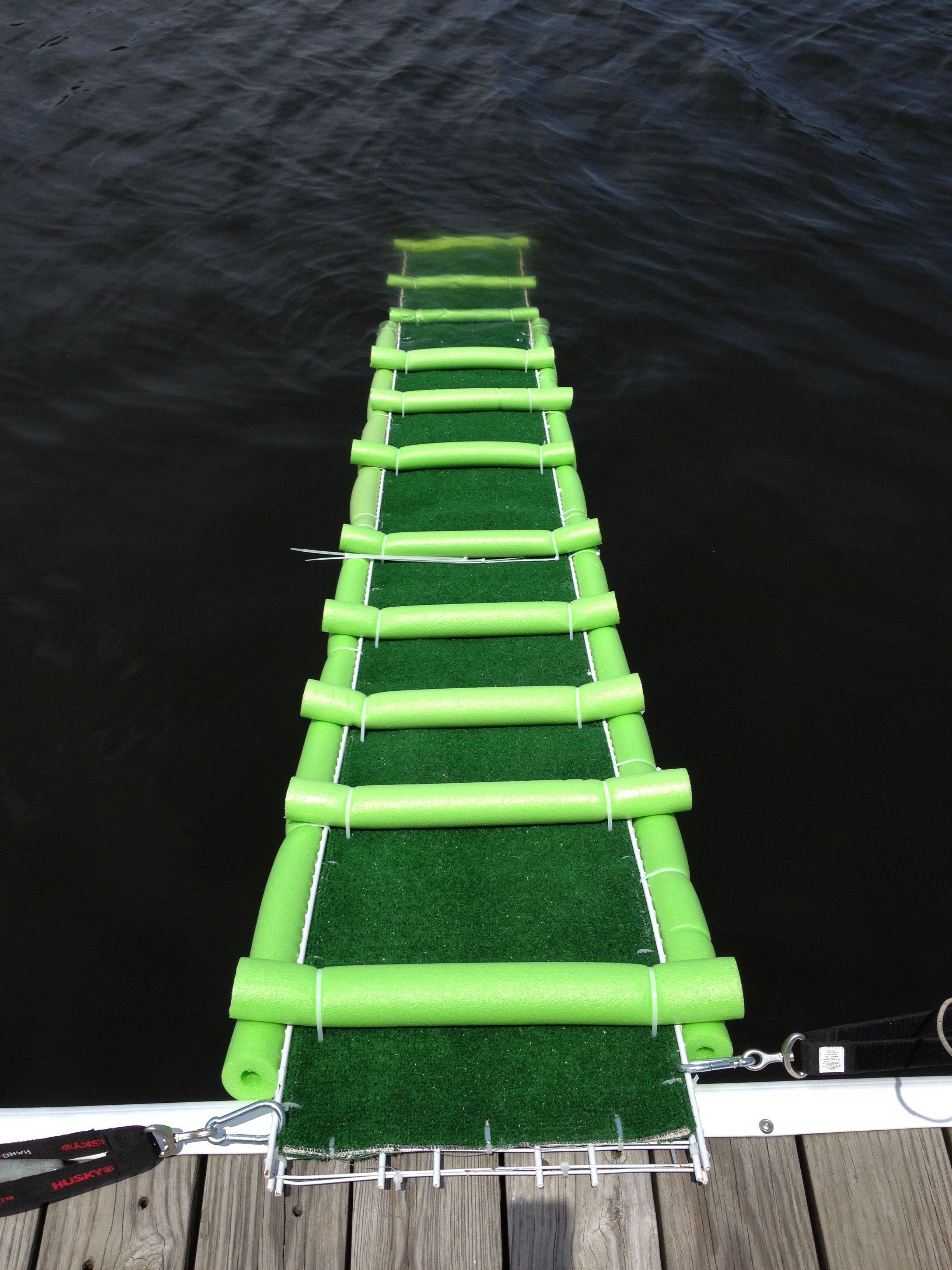 Best ideas about DIY Dog Boat Ramp
. Save or Pin DIY DOGGIE RAMP FOR DOCKS Crappy crafts Now.