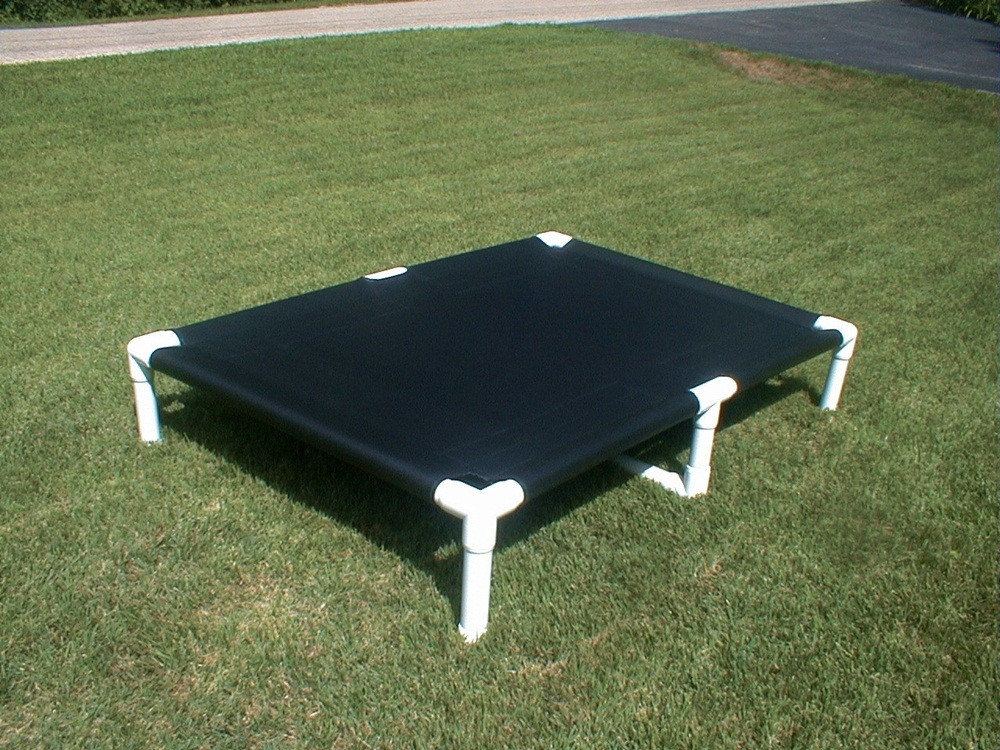 Best ideas about DIY Dog Cot
. Save or Pin DIY Elevated Dog Bed PVC With Canopy DIY Elevated Dog Bed Now.