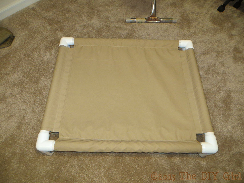 Best ideas about DIY Dog Cot
. Save or Pin PVC Dog Cot Tutorial The DIY Girl Now.