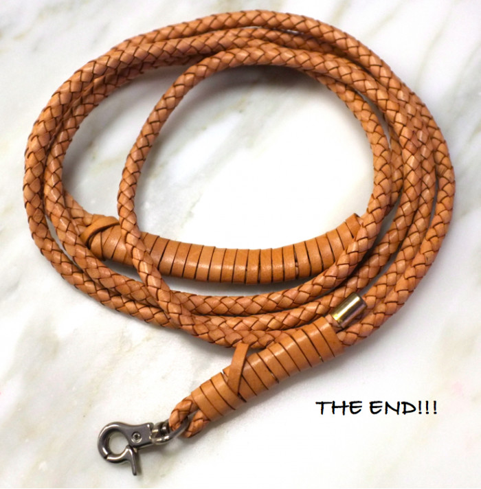 Best ideas about DIY Dog Leash
. Save or Pin DIY Leather Dog Leash petdiys Now.