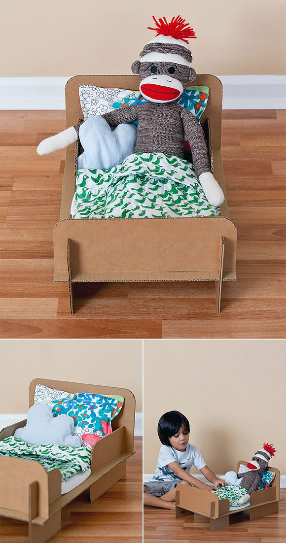 Best ideas about DIY Doll Bed
. Save or Pin 6 Ways To Make A Cardboard Dollhouse Now.