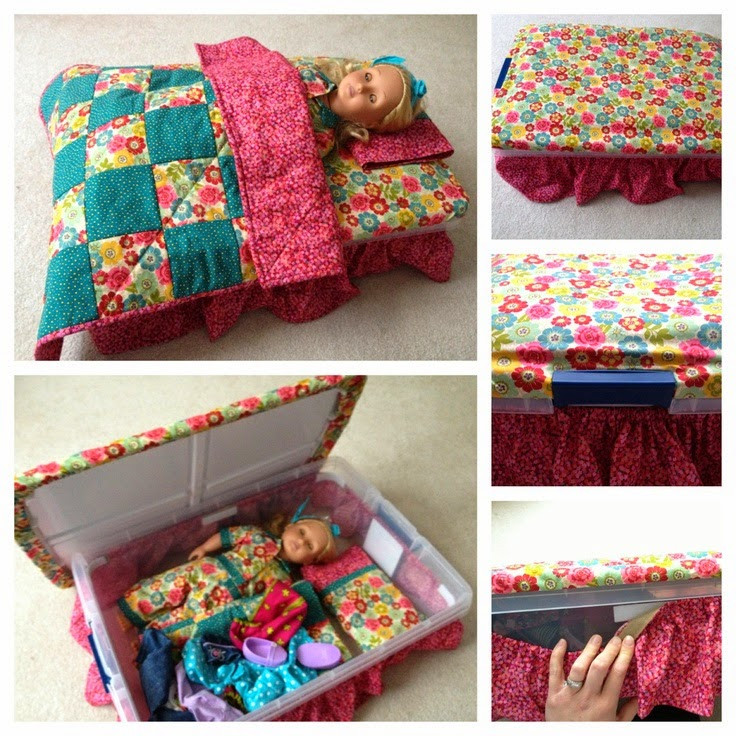 Best ideas about DIY Doll Bed
. Save or Pin Living A Doll s Life Reader s DIY Doll Bed Now.