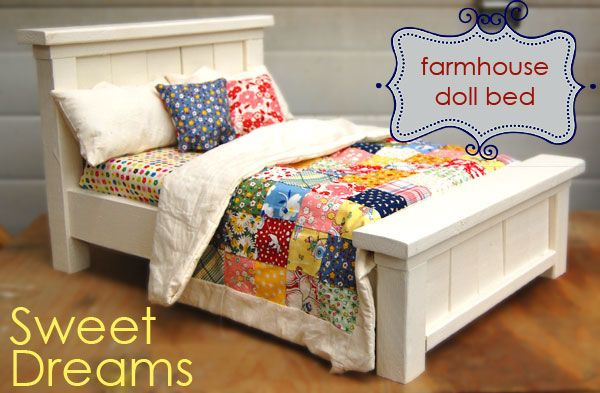 Best ideas about DIY Doll Beds
. Save or Pin Adorable farmhouse doll bed American Girl size DIY Ana Now.