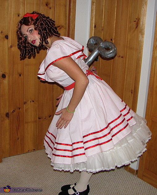 Best ideas about DIY Doll Halloween Costume
. Save or Pin Homemade Wind Up Doll Costume Now.