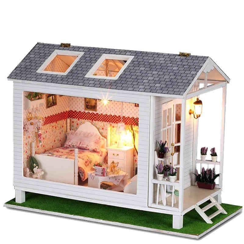 Best ideas about DIY Doll House Kits
. Save or Pin Kits dream DIY Wood Dollhouse miniaturewith light and Now.